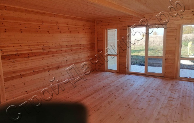 4 Брусовой дом ОД-50, 11х10,5 , 115,5 м², Тульская область, Щекинский район, село Голощапово (3)
